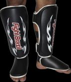 Caneleira de Muay Thai Tribal preta FBR